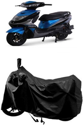 MMSSTAR Waterproof Two Wheeler Cover for Ampere(REO, Black)