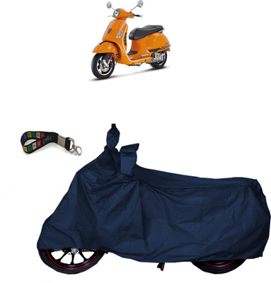 UKIGAL Two Wheeler Cover for Vespa(GTS Super 125, Blue)