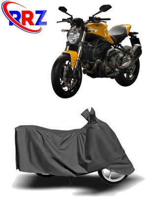 RRZ Waterproof Two Wheeler Cover for Ducati(Monster 821, Grey)