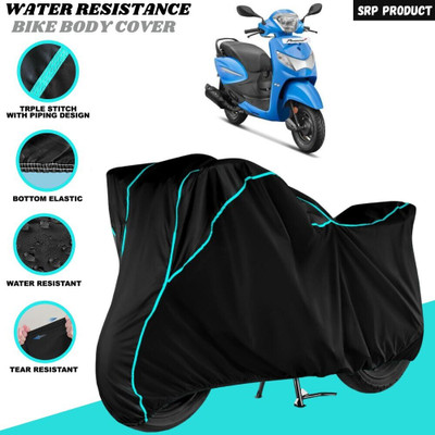 SRP PRODUCT Waterproof Two Wheeler Cover for Hero(Pleasure, Black)