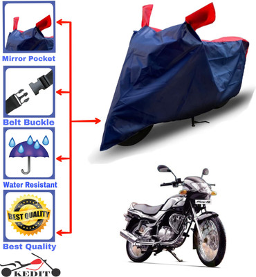AASHTIK MART Two Wheeler Cover for TVS(Fiero F2, Red, Blue)