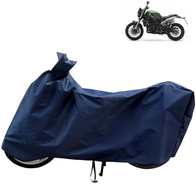 Horseyaart Waterproof Two Wheeler Cover for Benelli(Leoncino 800, Blue)