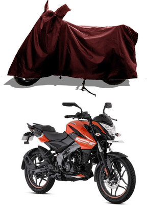 GROFATIK Two Wheeler Cover for Bajaj(Pulsar NS125, Maroon)