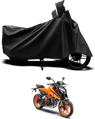 CODOKI Waterproof Two Wheeler Cover for KTM(Duke 390, Black)