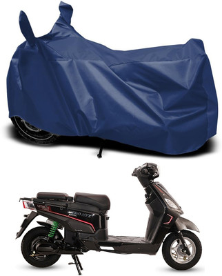 RABABLI Waterproof Two Wheeler Cover for Hero Electric(Electric NYX HX, Blue)