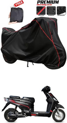 DeepShakshi AUTOMOTIVE Two Wheeler Cover for Hero(Electric NYX, Black)
