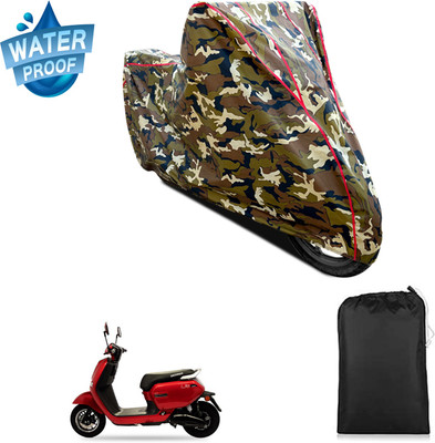 GOSHIV-car and bike accessories Waterproof Two Wheeler Cover for Okinawa(Lite, Yellow)