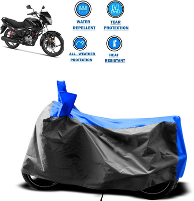 CODOKI Waterproof Two Wheeler Cover for Hero(Glamour BS6, Grey)