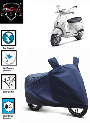 J S R Waterproof Two Wheeler Cover for Vespa(SXL 150 BS6, Blue)