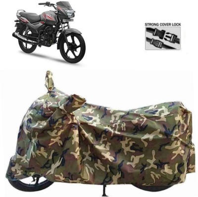 ma collections Waterproof Two Wheeler Cover for TVS(Raider, Green)