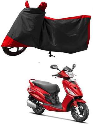 GROFATIK Two Wheeler Cover for Hero(Moto Corp Duet, Red)