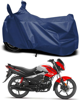 DeepShakshi AUTOMOTIVE Waterproof Two Wheeler Cover for Hero(Passion Xpro, Blue)