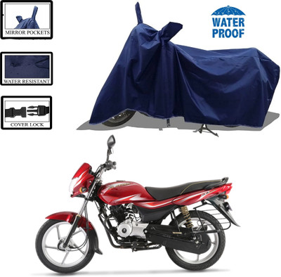 HWSXQAE Waterproof Two Wheeler Cover for Bajaj(Blue)