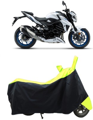 Coxtor Waterproof Two Wheeler Cover for Suzuki(GSX, Yellow)