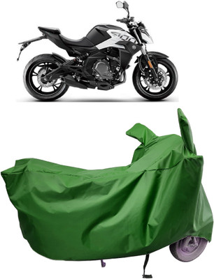 Amexride Two Wheeler Cover for CFMoto(400NK BS6, Maroon)