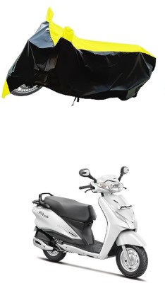 VESMEI Two Wheeler Cover for Hero(Duet LX 110CC, Yellow)