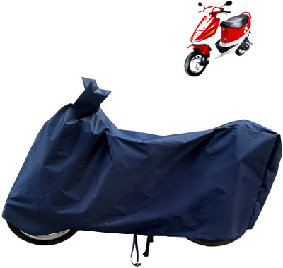 Horseyaart Waterproof Two Wheeler Cover for Kinetic(Zing, Blue)