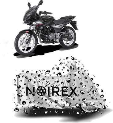 NOIREX Two Wheeler Cover for Bajaj(Pulsar 220F, Silver)