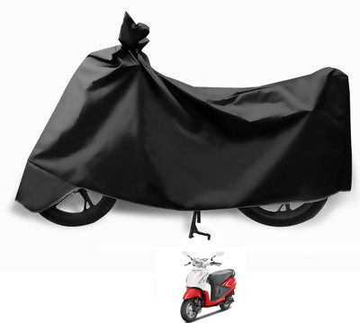Auto Hub Two Wheeler Cover for Hero(Pleasure, Black)