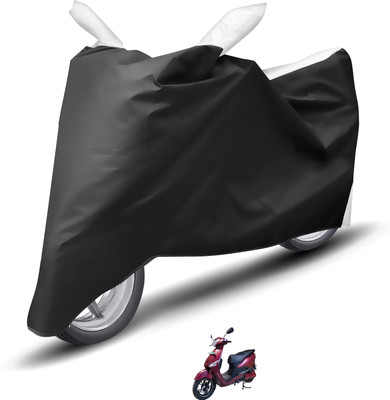 Caronix Waterproof Two Wheeler Cover for Hero(Electric Optima, White)
