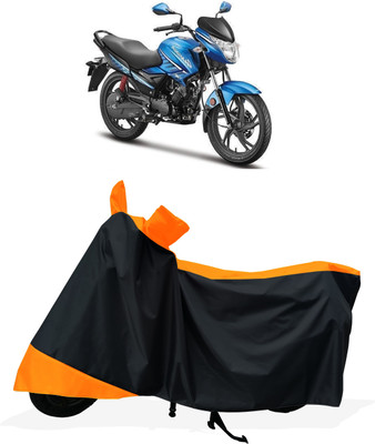 Tricway Two Wheeler Cover for Hero(Glamour FI, Orange)