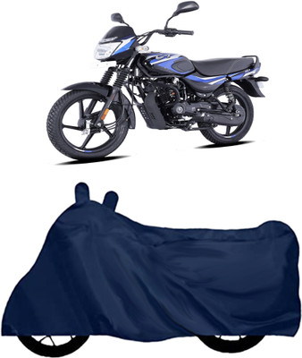 ROYAL AUTO MART Waterproof Two Wheeler Cover for Bajaj(CT110, Blue)