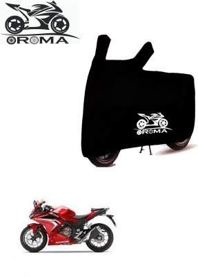 AutoRash Waterproof Two Wheeler Cover for Honda(CBR500R, Black)