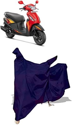 Amexride Two Wheeler Cover for Hero(Pleasure, Blue)