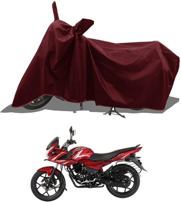 MWBB Waterproof Two Wheeler Cover for Bajaj(Discover 150 f, Maroon)
