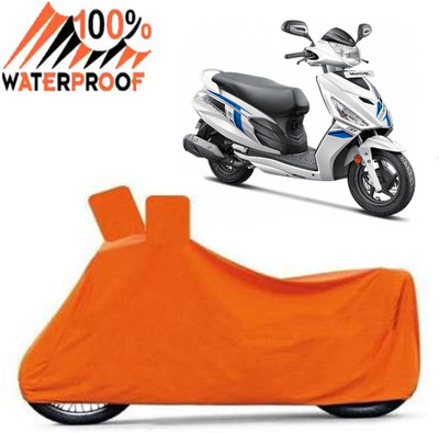 ROYAL AUTO MART Waterproof Two Wheeler Cover for Hero(Maestro Edge, Orange)