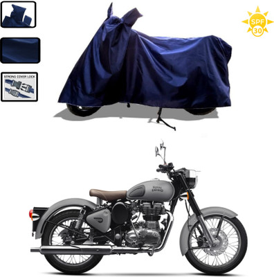 WMIZEXA Waterproof Two Wheeler Cover for Universal For Bike(Blue)