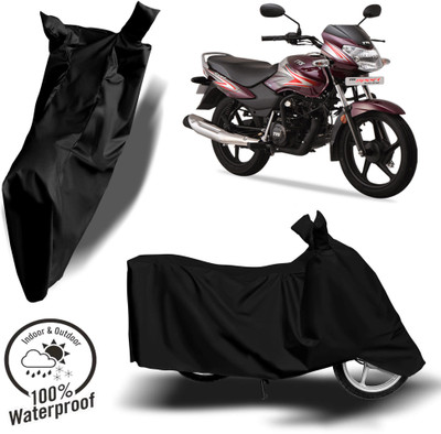 ROYAL AUTO MART Waterproof Two Wheeler Cover for TVS(Sport, Black)