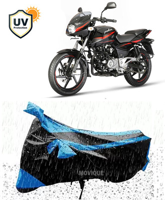 MOVIQUE Waterproof Two Wheeler Cover for Bajaj(Pulsar 180 DTS-i, Black)
