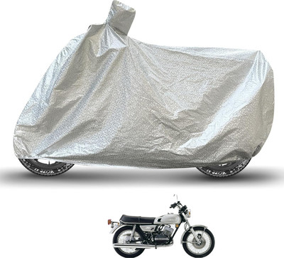 Caronix Waterproof Two Wheeler Cover for Yamaha(RD 350, Silver)