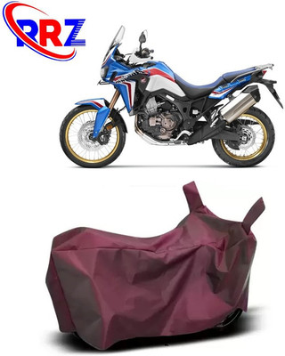 RRZ Waterproof Two Wheeler Cover for Honda(Africa Twin, Maroon)