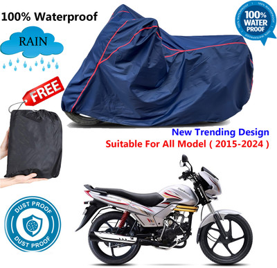 AUTOCAD Waterproof Two Wheeler Cover for Mahindra(Centuro NXT, Blue, Red)