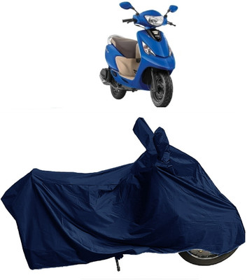DIGGU Two Wheeler Cover for TVS(Zest 110, Blue)