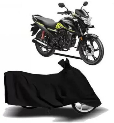 Tritika Waterproof Two Wheeler Cover for Honda(SP 125, Black)