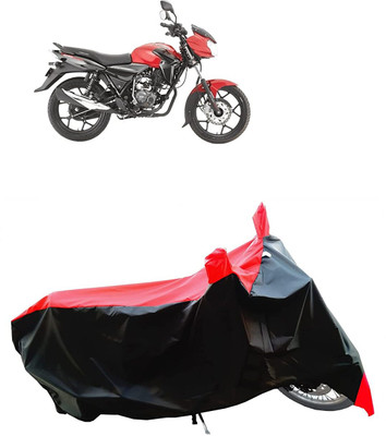 KEDIT Two Wheeler Cover for Bajaj(Discover 125 DTS-i, Red)