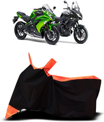VESMEI Two Wheeler Cover for Kawasaki(Versys X 300, Orange)