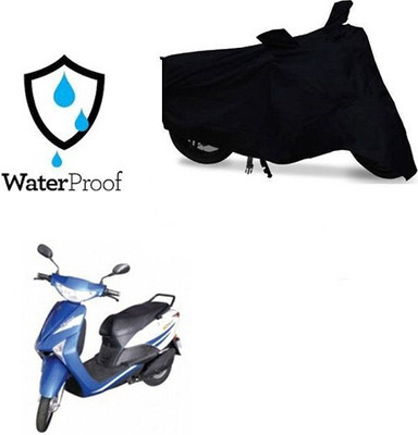 MMSSTAR Waterproof Two Wheeler Cover for Indus(Yo Xplor, Black)