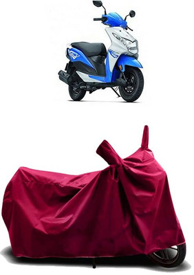 KEDIT Two Wheeler Cover for Honda(Dio, Maroon)