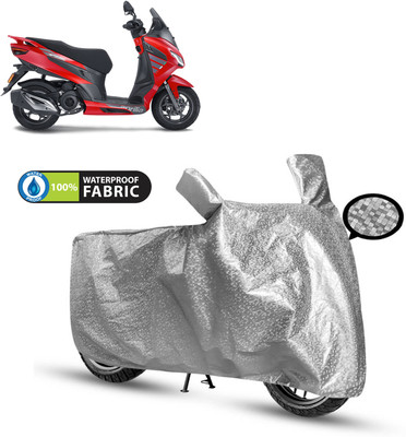 PAGORA Waterproof Two Wheeler Cover for Aprilia(SXR 160 BS6, Silver)