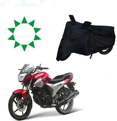 DeepShakshi AUTOMOTIVE Waterproof Two Wheeler Cover for Yamaha(SZ X, Black)