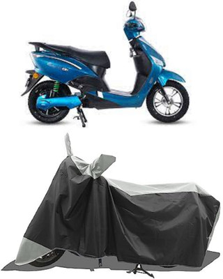 GROFATIK Two Wheeler Cover for Hero(Electric Optima Li, Grey)