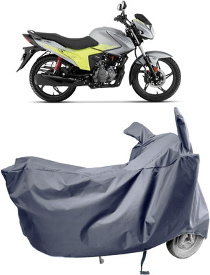 Amexride Two Wheeler Cover for Hero(Glamour Blaze, Grey)
