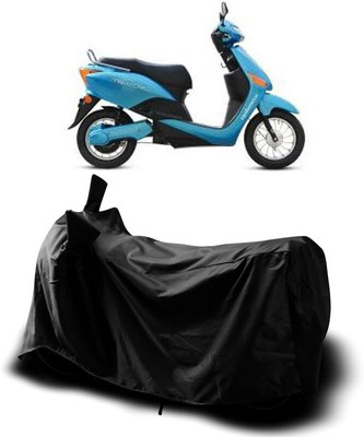 KEDIT Two Wheeler Cover for Universal For Bike(Electric Optima Plus, Black)