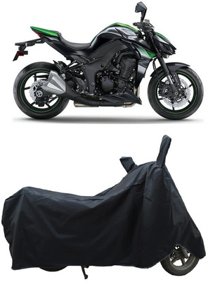 Coxtor Waterproof Two Wheeler Cover for Kawasaki(Z1000 BS6, Black)