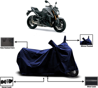 Amexride Two Wheeler Cover for Suzuki(GSX-S1000 ABS, Blue)