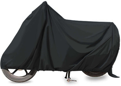 Autofy Two Wheeler Cover for Universal For Bike(Black)